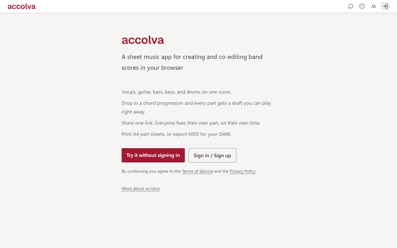 accolva front page